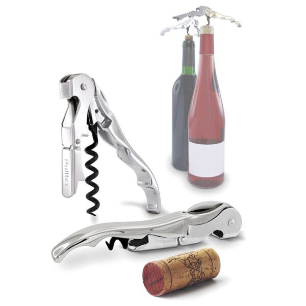 Set Mở Rượu Vang Pulltex Classic Silver - Ảnh 3
