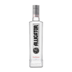 Rượu Vodka Cá Sấu Đen Alligator Platinum 500ml